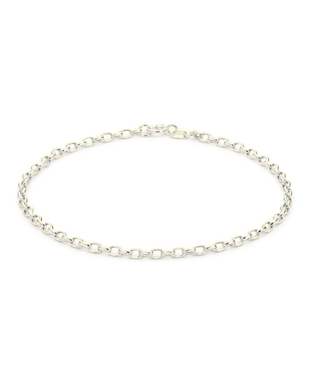 Rolo Belcher Necklaces & Bracelets in 9kt Yellow, White & Rose Gold