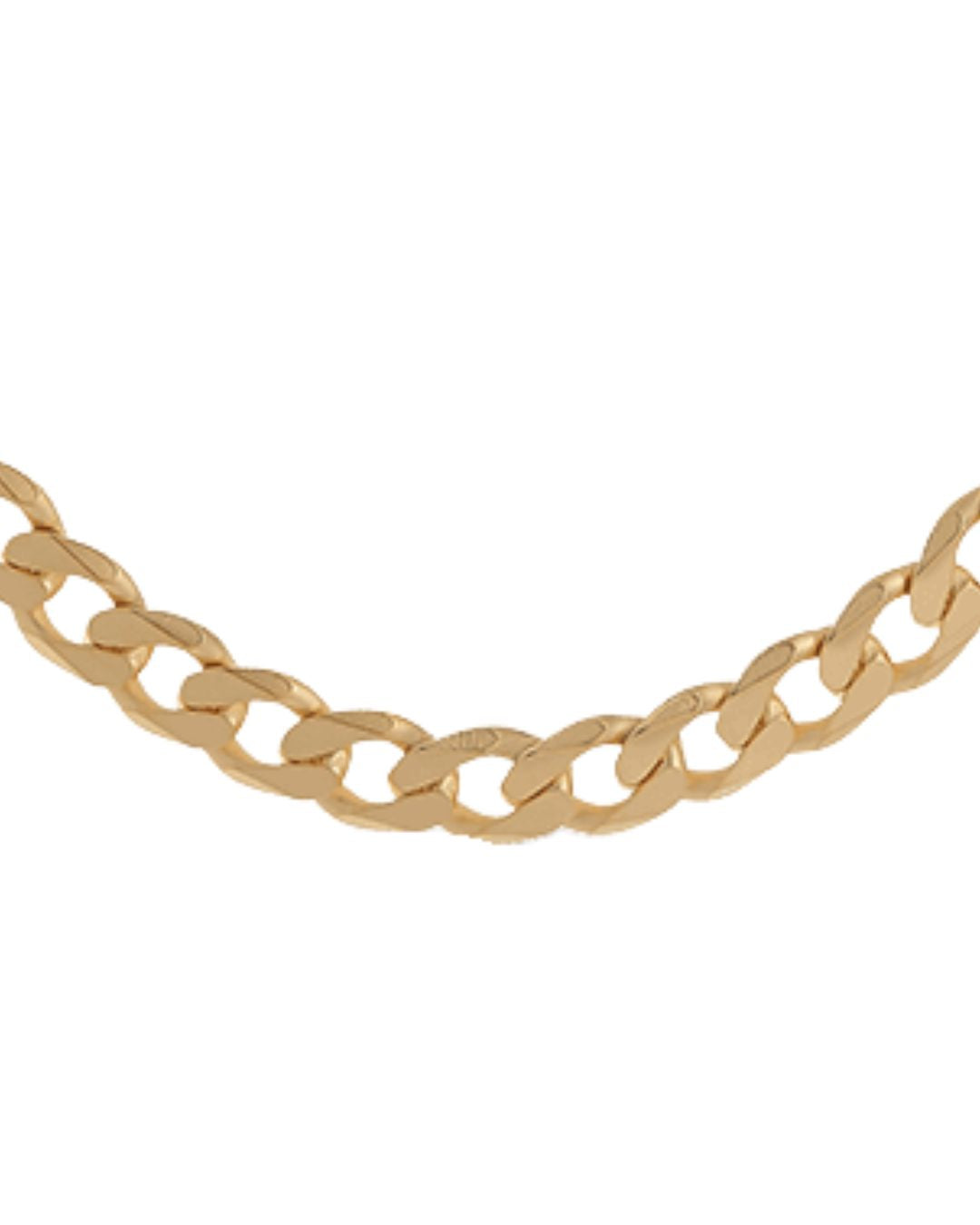 Open Curb Chains & Bracelets in 9kt Yellow Gold