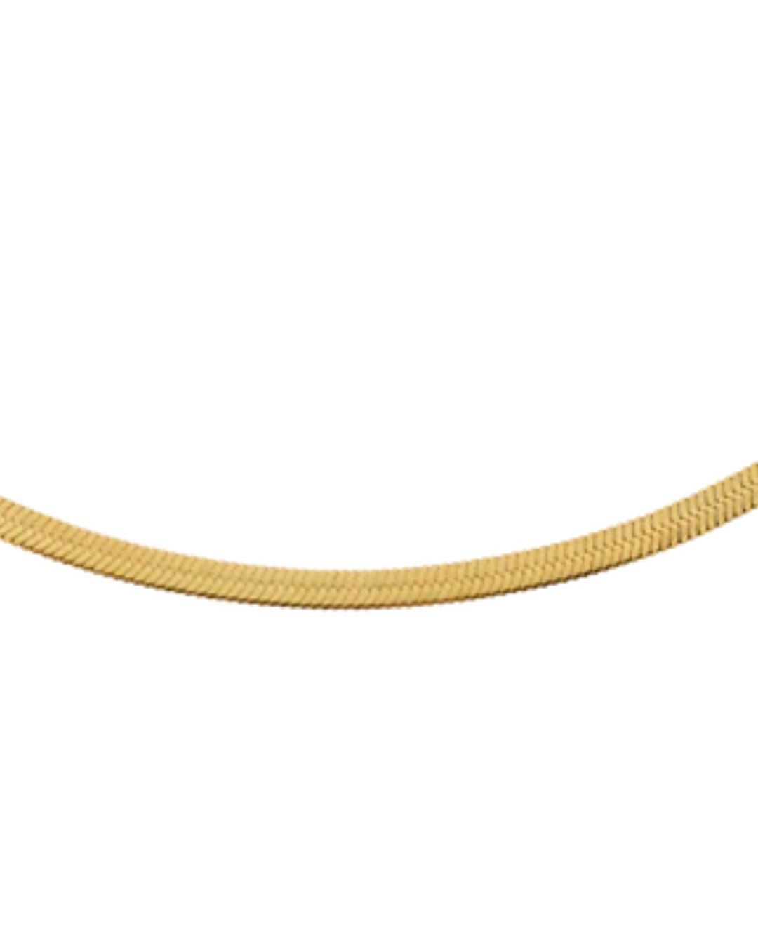 Real Snake Link Chains in 9kt Yellow Gold