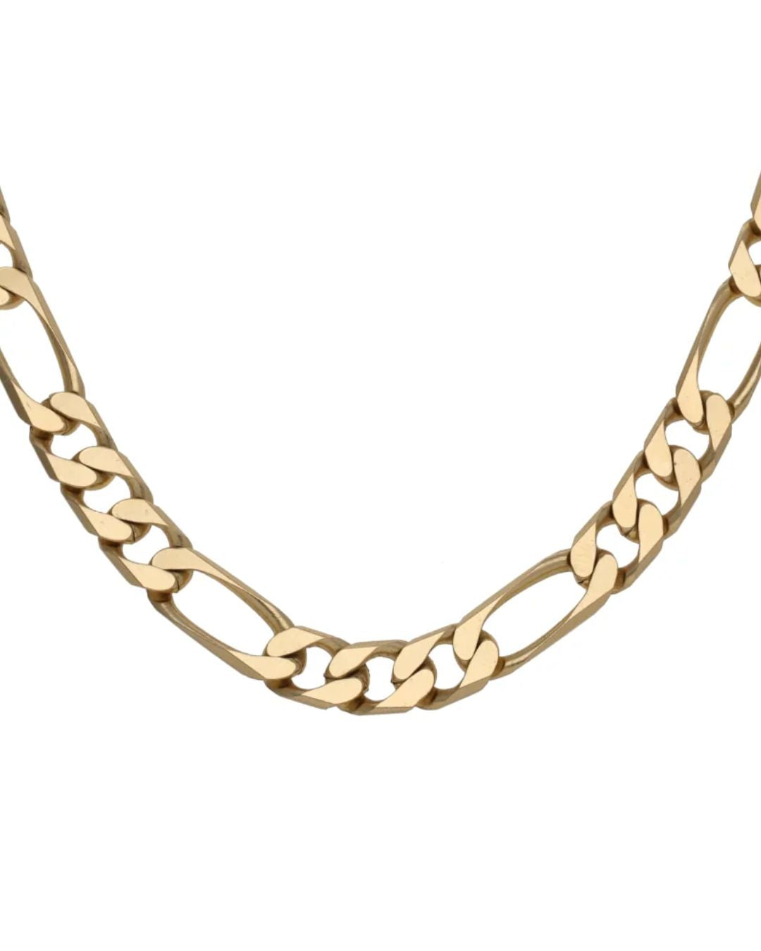 Figaro Link Chains & Bracelets in 9kt Yellow Gold
