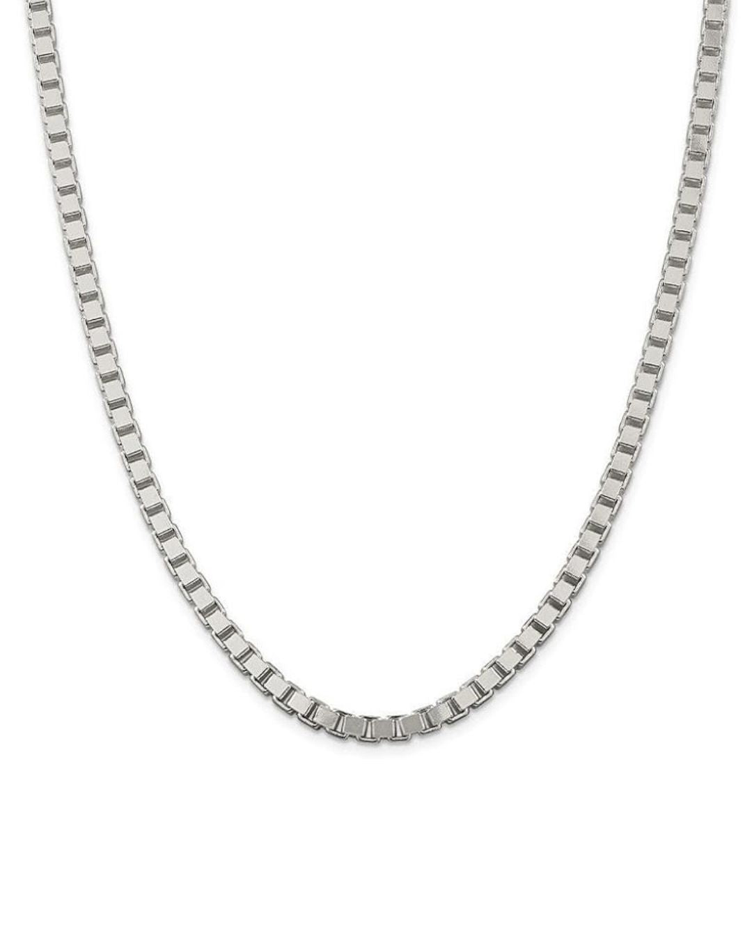 Box Link Diamond Cut Chains in 9kt Yellow & White Gold