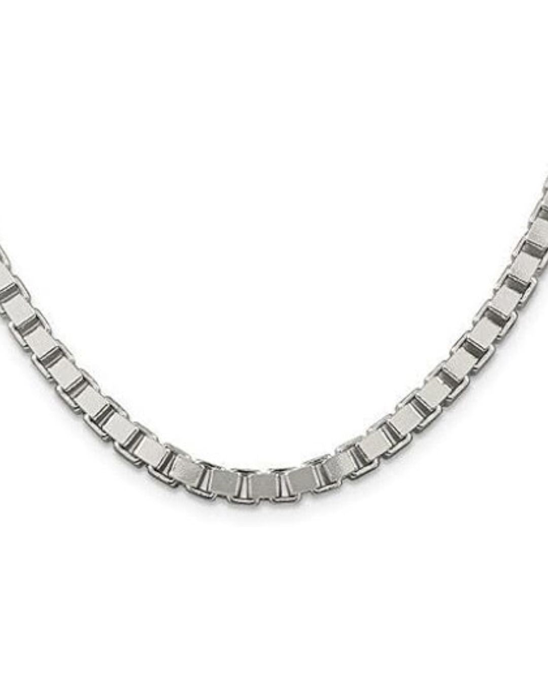 Box Link Diamond Cut Chains in 9kt Yellow & White Gold