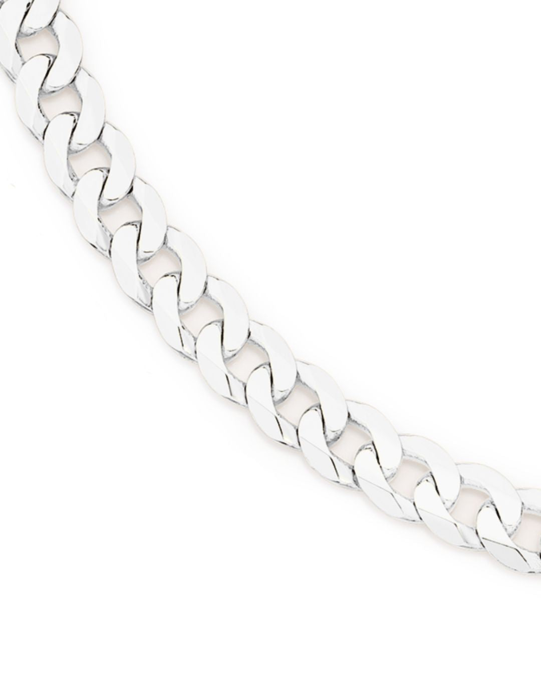 Curb Link 6L Gold Chains & Bracelets in Yellow & White Gold